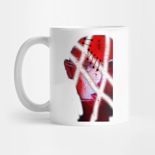 Mujer en pedazos Mug